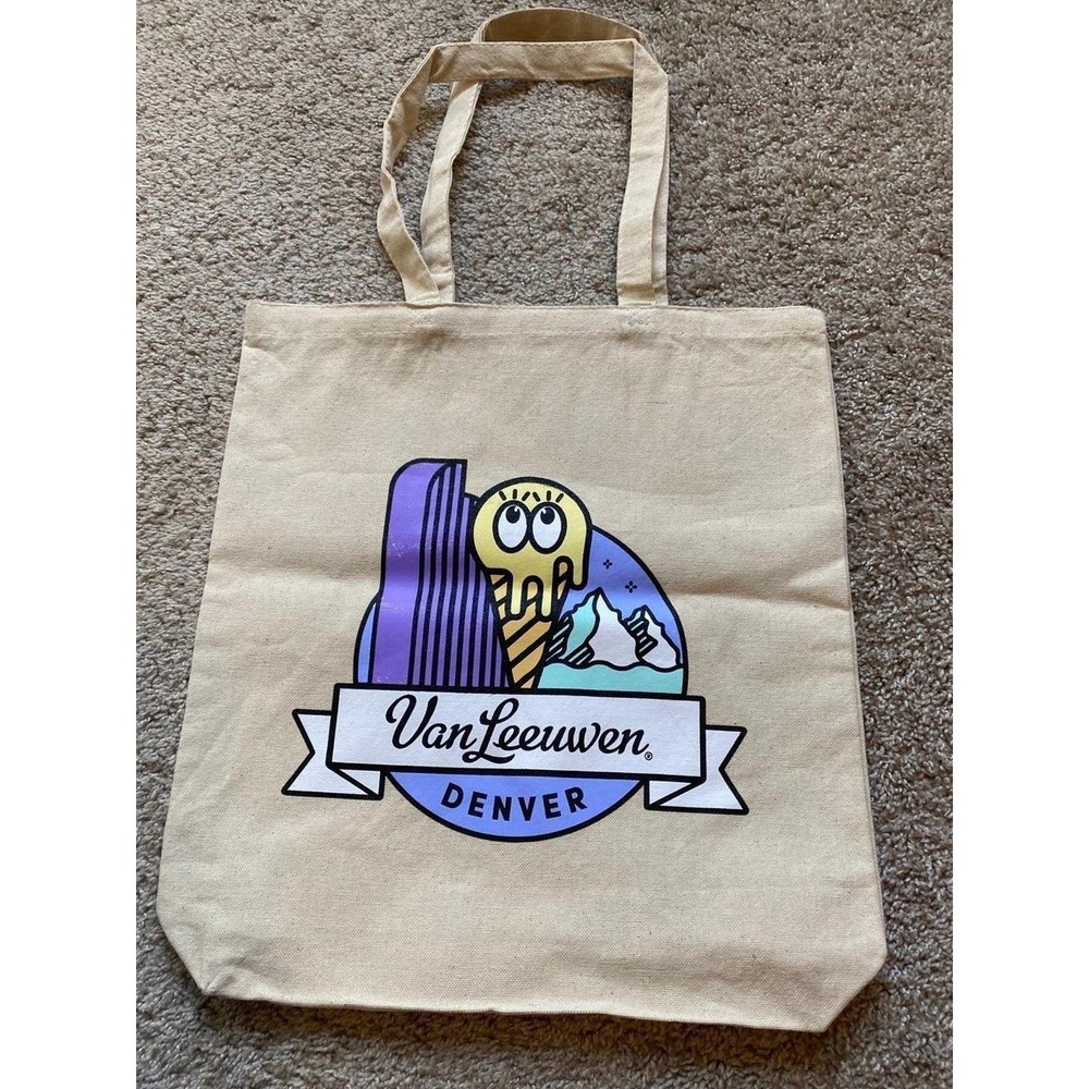 Tote Bag Denver Colorado Ice Cream Van Leeuwen Unisex SKU12